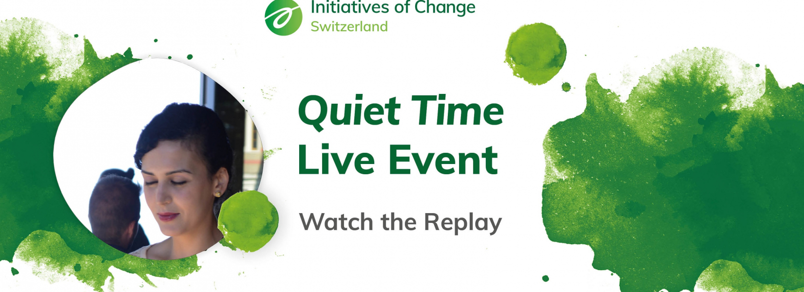 Quiet Time Live Event on Facebook IofC
